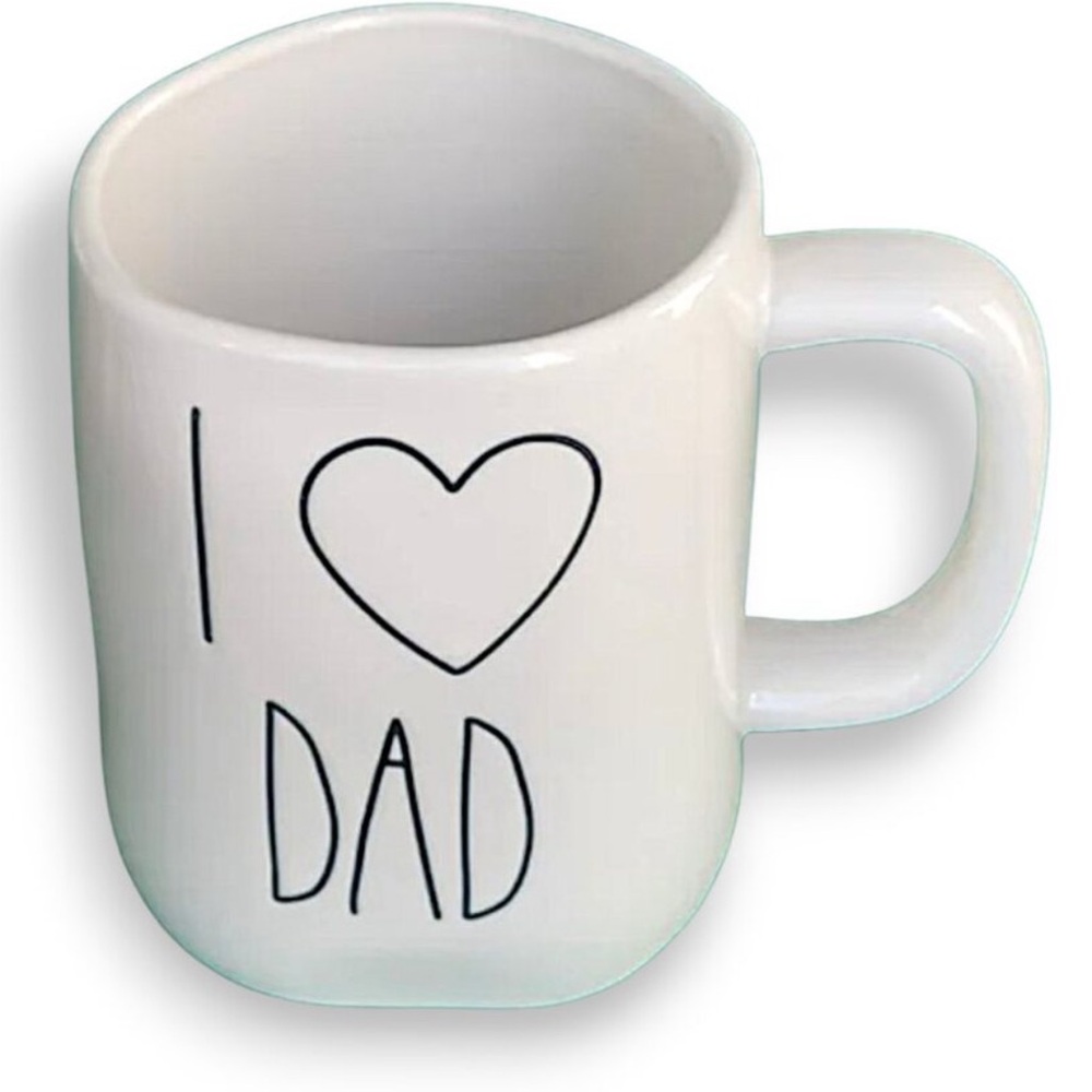 New Rae Dunn 'I Love (Heart) Dad' Mug